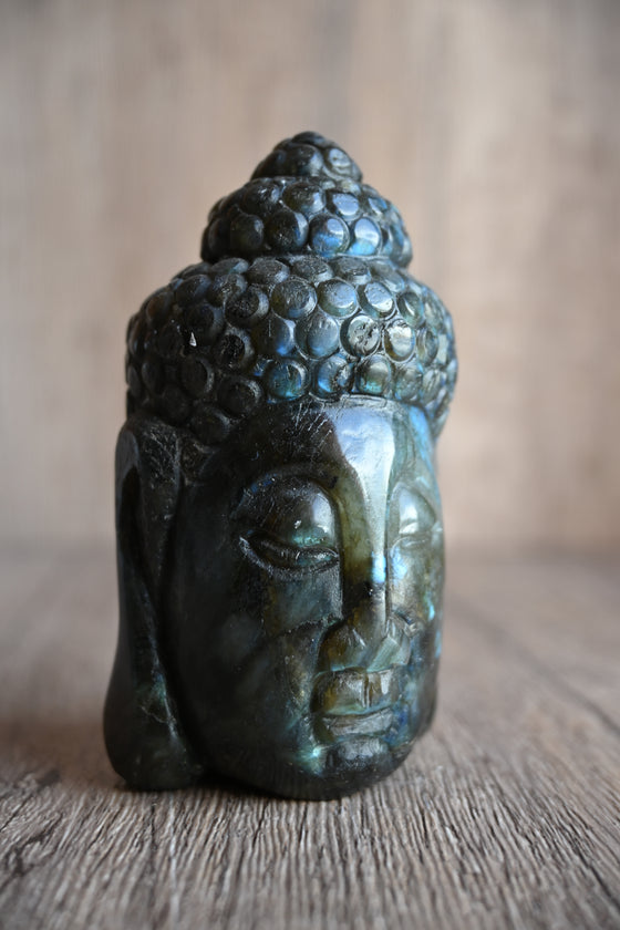 Labradorite Buddha