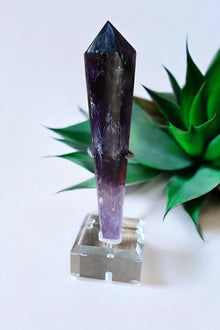  A Grade Amethyst Wand in Custom Stand