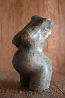  Large Labradorite Pregnancy Carving