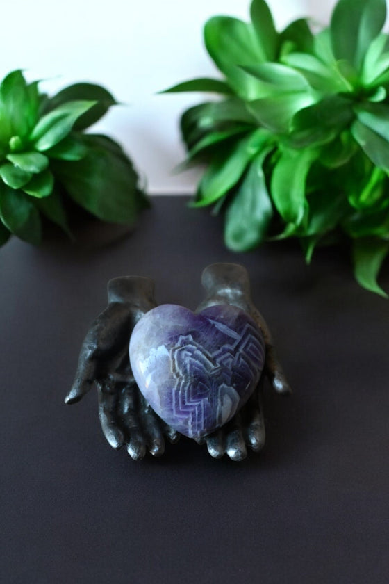 Dream Amethyst Heart