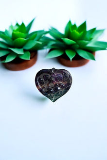  Fluorite Cupid Carving