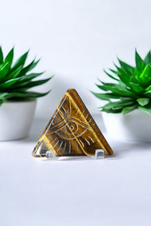  All seeing eye - Tigers Eye