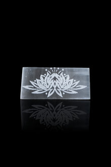  Selenite Lotus Charging Plate