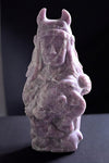 Lepidolite Native Carving