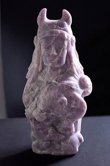  Lepidolite Native Carving